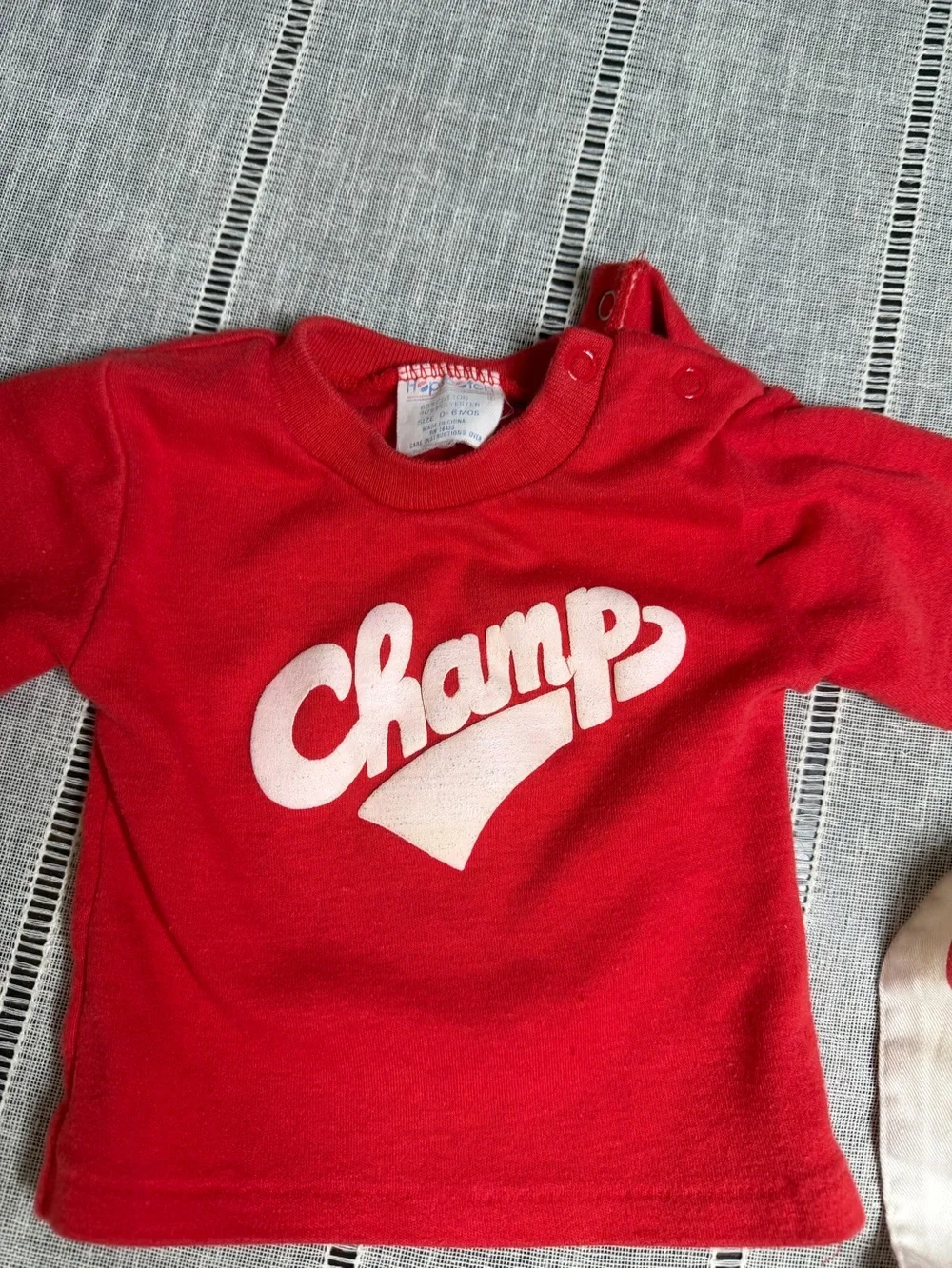 Vintage hopscotch baseball set 3 pieces size 0-6 months